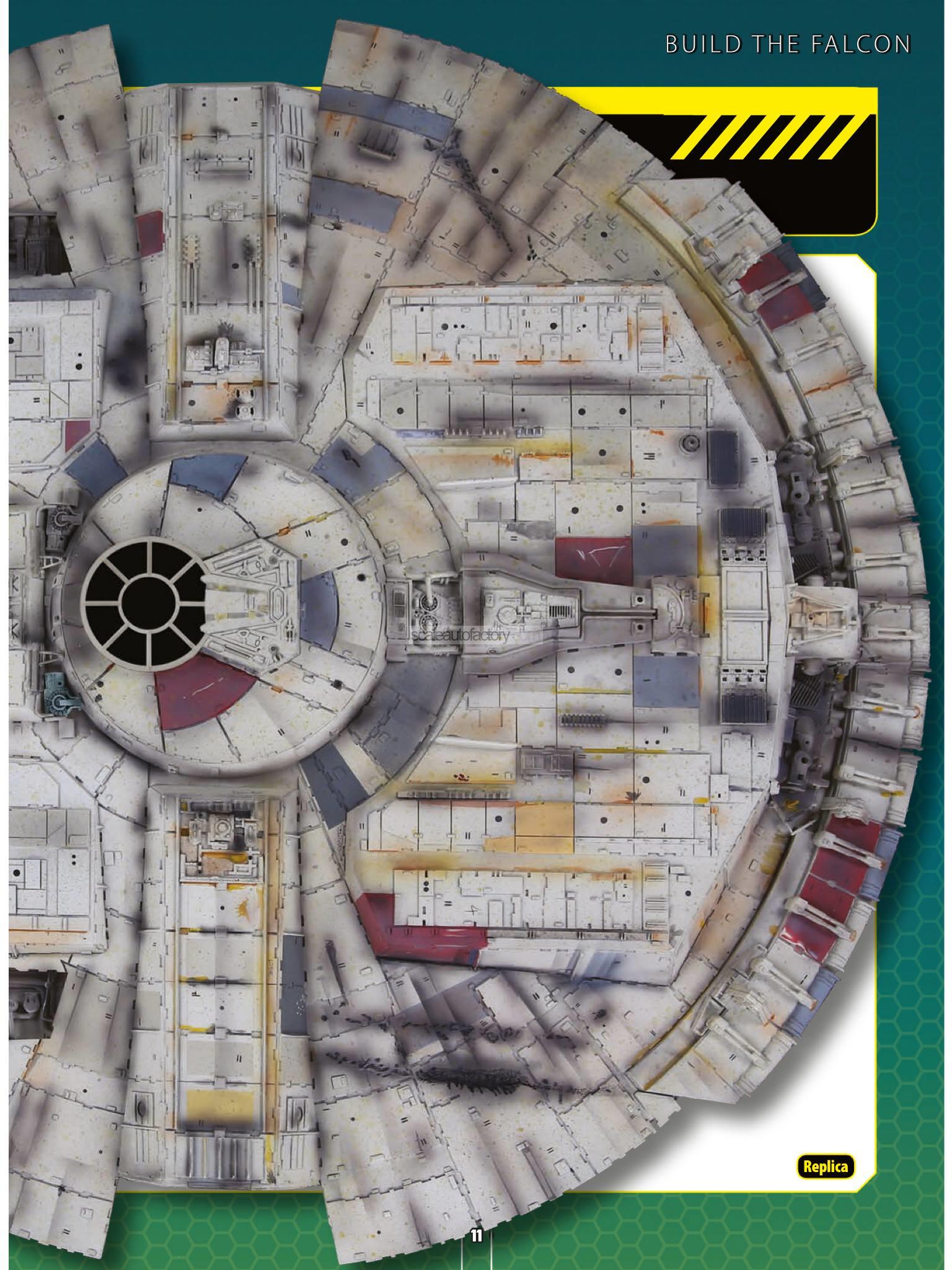 De Agostini Original Farbset Millennium Falcon